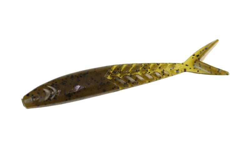 Zoom Shimmer Shad 4.25In 5Bg Grn Pumpkin
