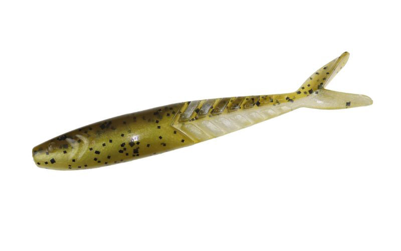 Zoom Shimmer Shad 4.25In 5Bg Grn Pump/Pear