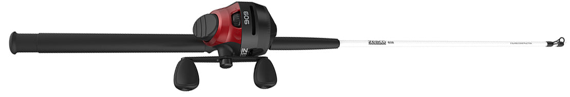 Zebco Premount 606 Combo Spincast 6Ft 6In Mh 2Pc