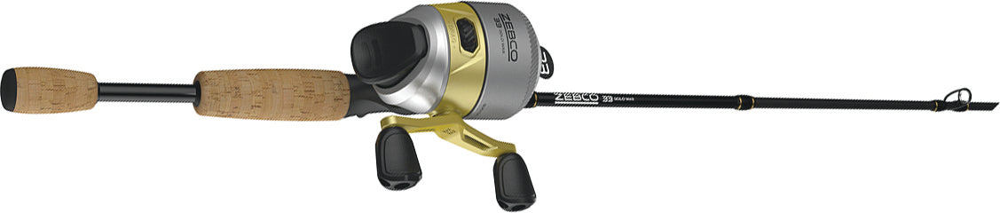 Zebco Premount 33Gmax Combo Spincast 6Ft 6In Mh 2Pc