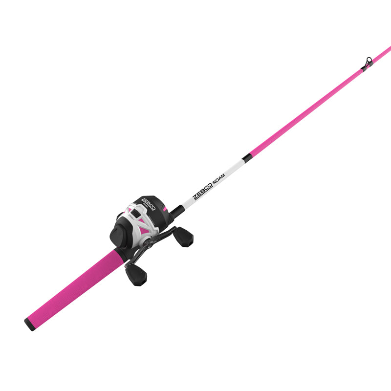 Zebco Roam Combo Spincast 6Ft 2Pc M Pink