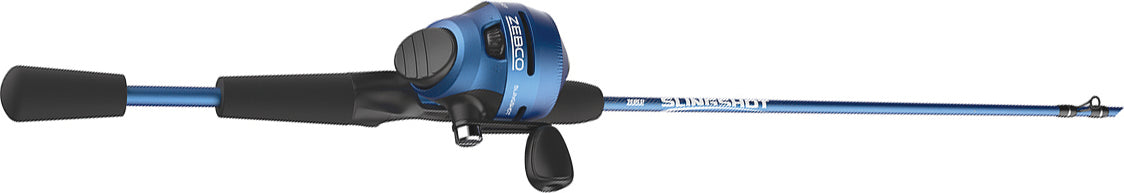 Zebco Slingshot 202 Combo Spincast 5Ft 6In Ml Blue