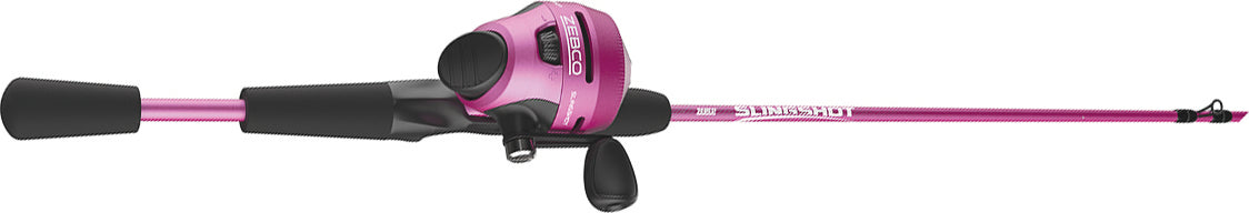 Zebco Slingshot 202 Combo Spincast 5Ft 6In Ml Purp