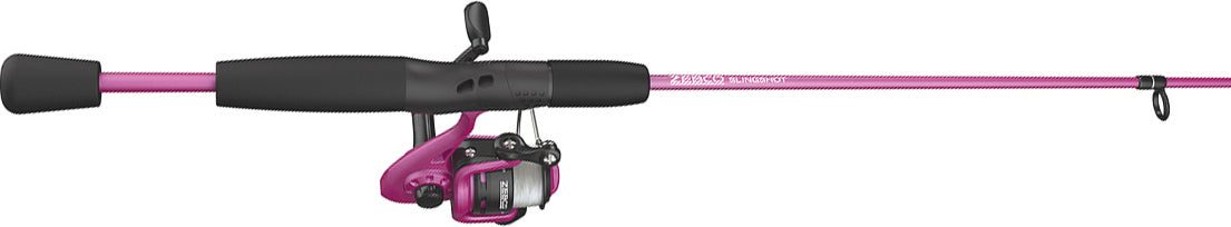 Zebco Slingshot Combo-Purple Spinning 5Ft 6In Ml 2Pc